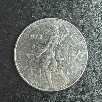 逸泉钱币2026第十二组世界钱币专场春节千件大拍A1614～2574 - 2524 意大利50里拉