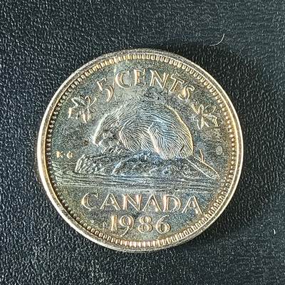 逸泉钱币2026第十二组世界钱币专场春节千件大拍A1614～2574 - 2510 加拿大5分