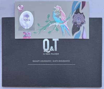 2026第3场（总第230期）：精品测试钞、外钞综合场 - 越南Q&T 最新PolySecure®Shield内置安全特征20面值塑料基材测试钞册装UNC（胡志明、猫头鹰、树枝）