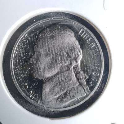 沼泽如烟--第990场 - 美国1989年5分精制币