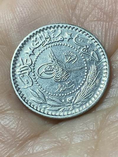 2026年第二十二场(总第一百九十一场）外国好品散币场(免佣金) - 奥斯曼帝国1911年10帕拉(伊斯兰历1327//3，穆罕默德五世时期)