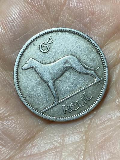 2026年第二十二场(总第一百九十一场）外国好品散币场(免佣金) - 爱尔兰🇮🇪1949年6便士(共和国时期第一套第二版)