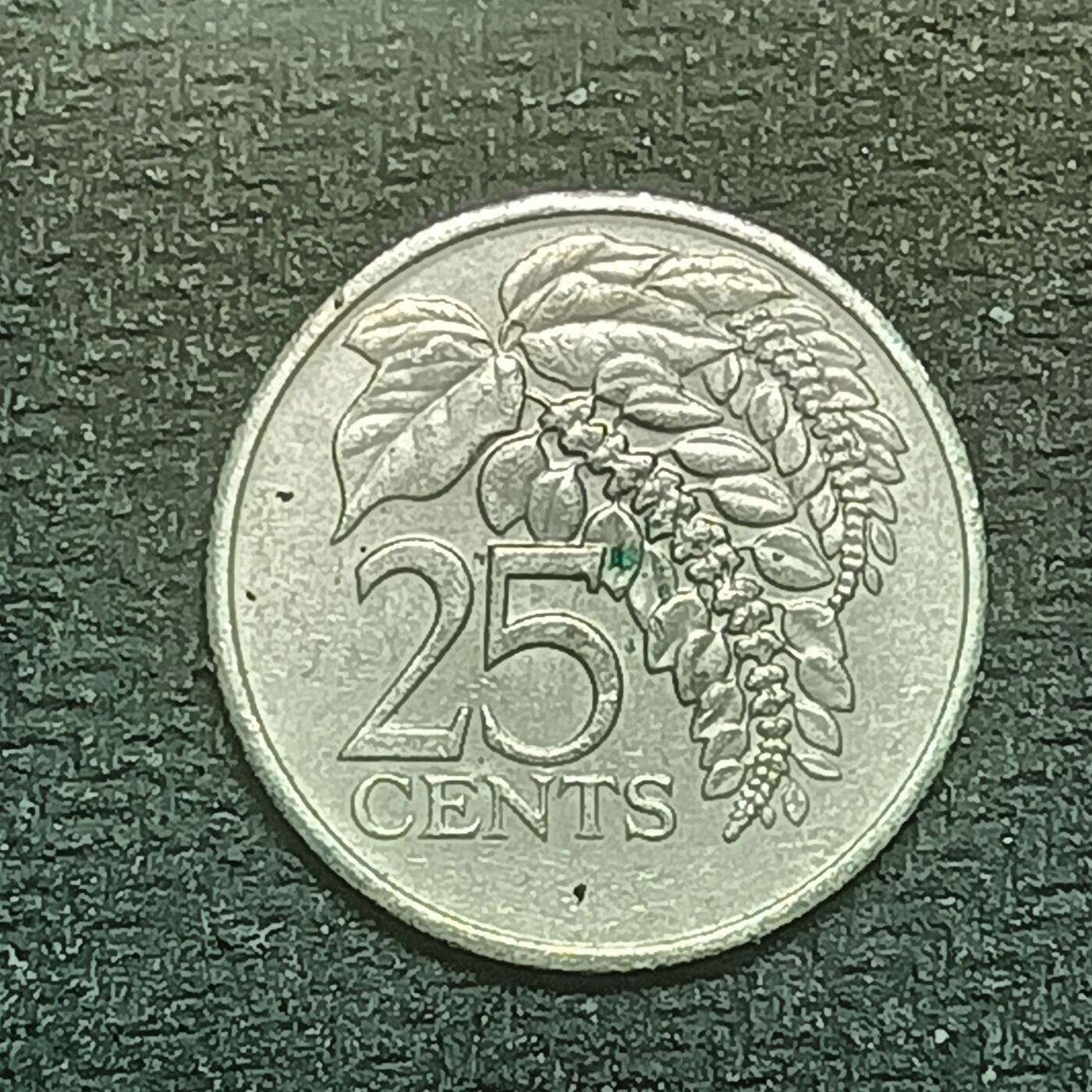 逸泉钱币2026B第十场世界钱币纪念币专场B1231-1615 1460特立尼达和多巴哥25分