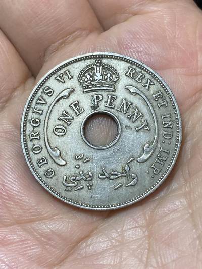 2026年第二十二场(总第一百九十一场）外国好品散币场(免佣金) - 英属西非1940年1便士(乔治六世第一版)