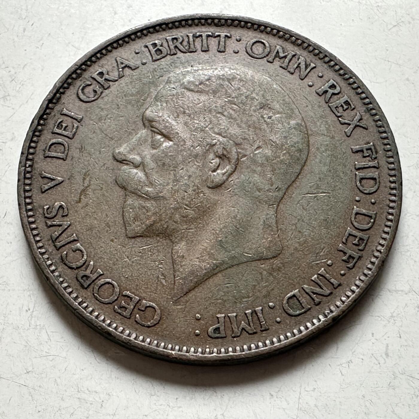 🌹外币初藏🌹🐯2026年第19场 快递已停，正月十五后再发 英国1928年一便士