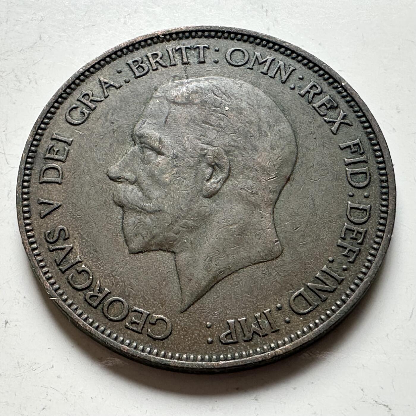 🌹外币初藏🌹🐯2026年第19场 快递已停，正月十五后再发 英国1934年一便士