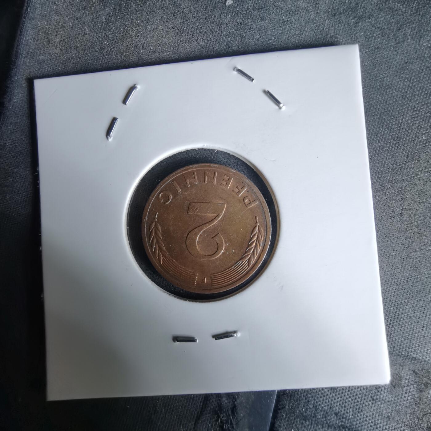 沼泽如烟--第991场 德国1979年2芬尼