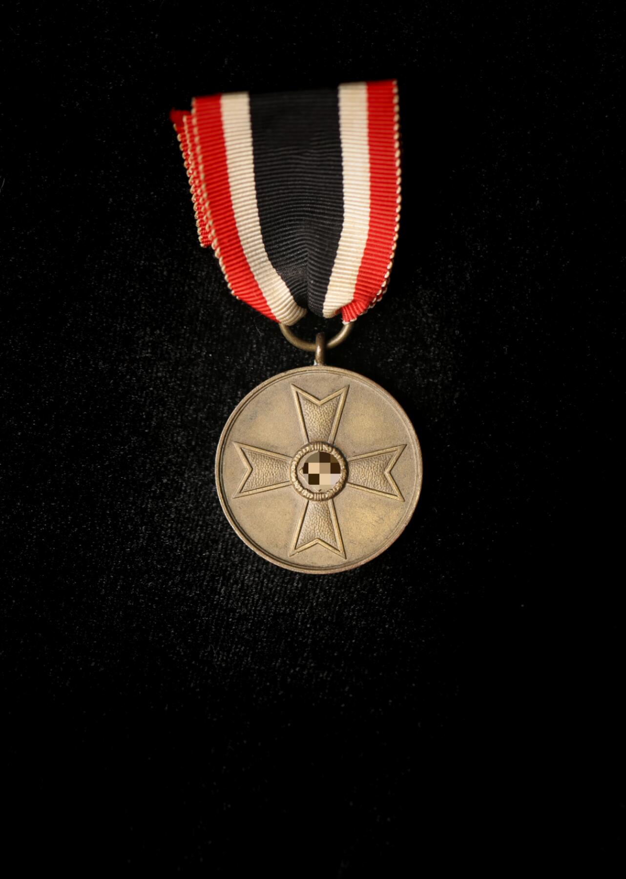 欢庆春节！戎马世界章牌大赏第112期春节大拍  德专场 铜制圆盘战功十字奖章