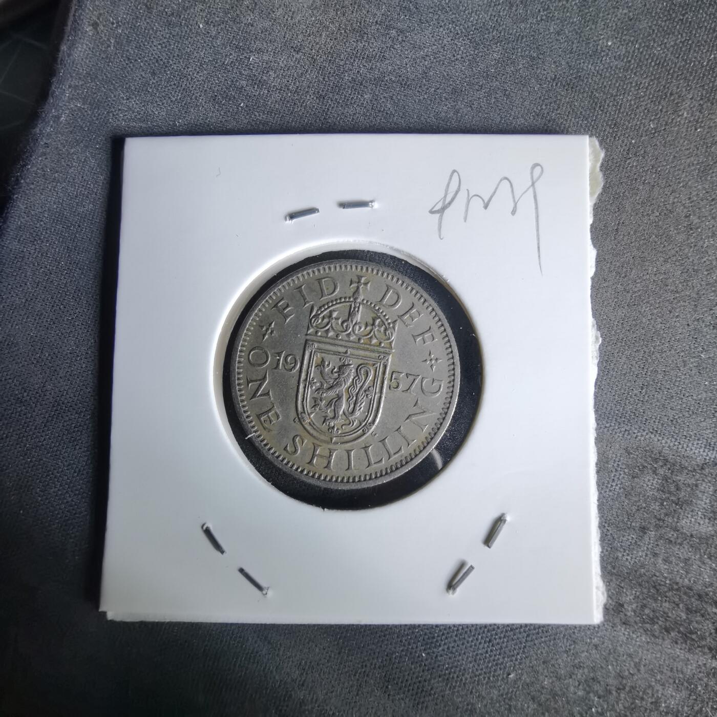 沼泽如烟--第991场 英国1957年1先令