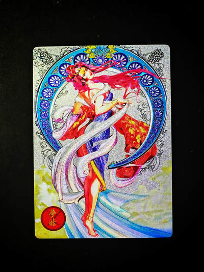 琦卡当当铺～第33期★★好多小漏~马上就结束了快来~支持寄存★★~【9点40结束】扫码加群抽[包邮券]~ - 奇点卡牌-10月盲包-天龙八部·梦姑-折光粗闪-1张