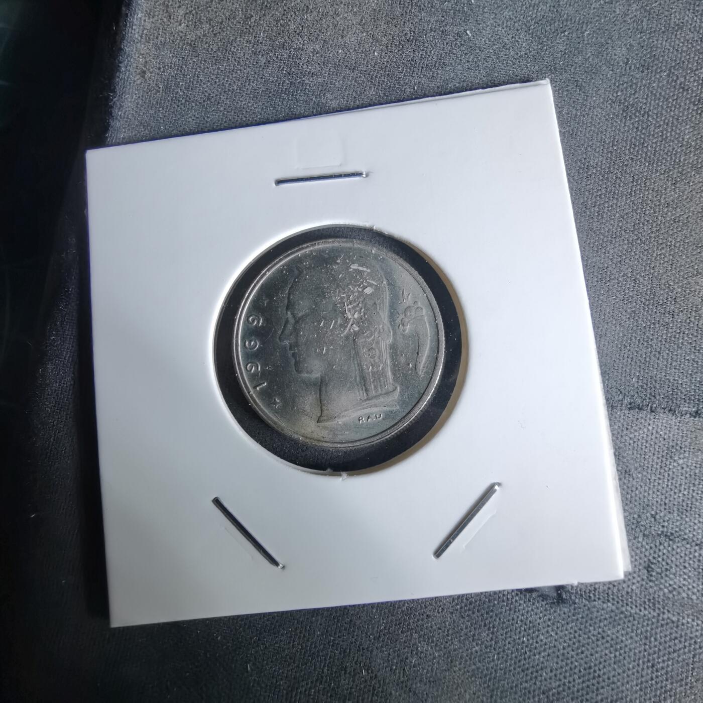 沼泽如烟--第991场 比利时1969年1法郎