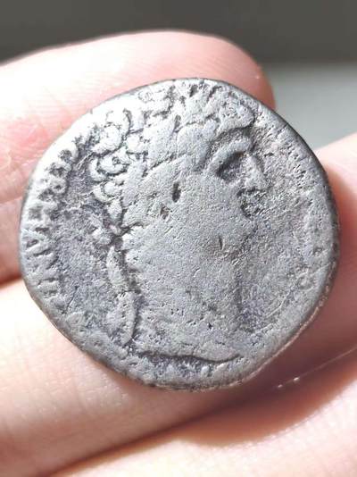 小名誉！古罗马帝国- 尼禄4德拉克马大银币 高纯度 63-68年 特发追思-克劳狄乌斯 八芒星面尼禄头与克劳狄乌斯头像 拉丁铭文： DIVOS CLAVD AVG GERMANIC PATER AVG