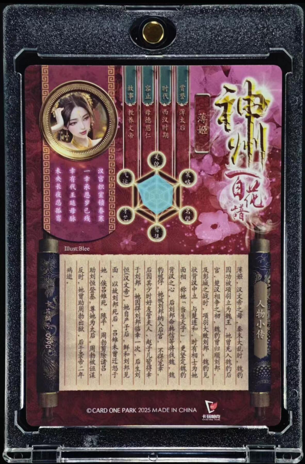 周四第100期阳大大卡牌拍卖第100期（持续收拍品，周六晚上九点截拍，进群福利早知道） 【双服饰】卡玩帕克 神州百花谱 薄姬双服饰