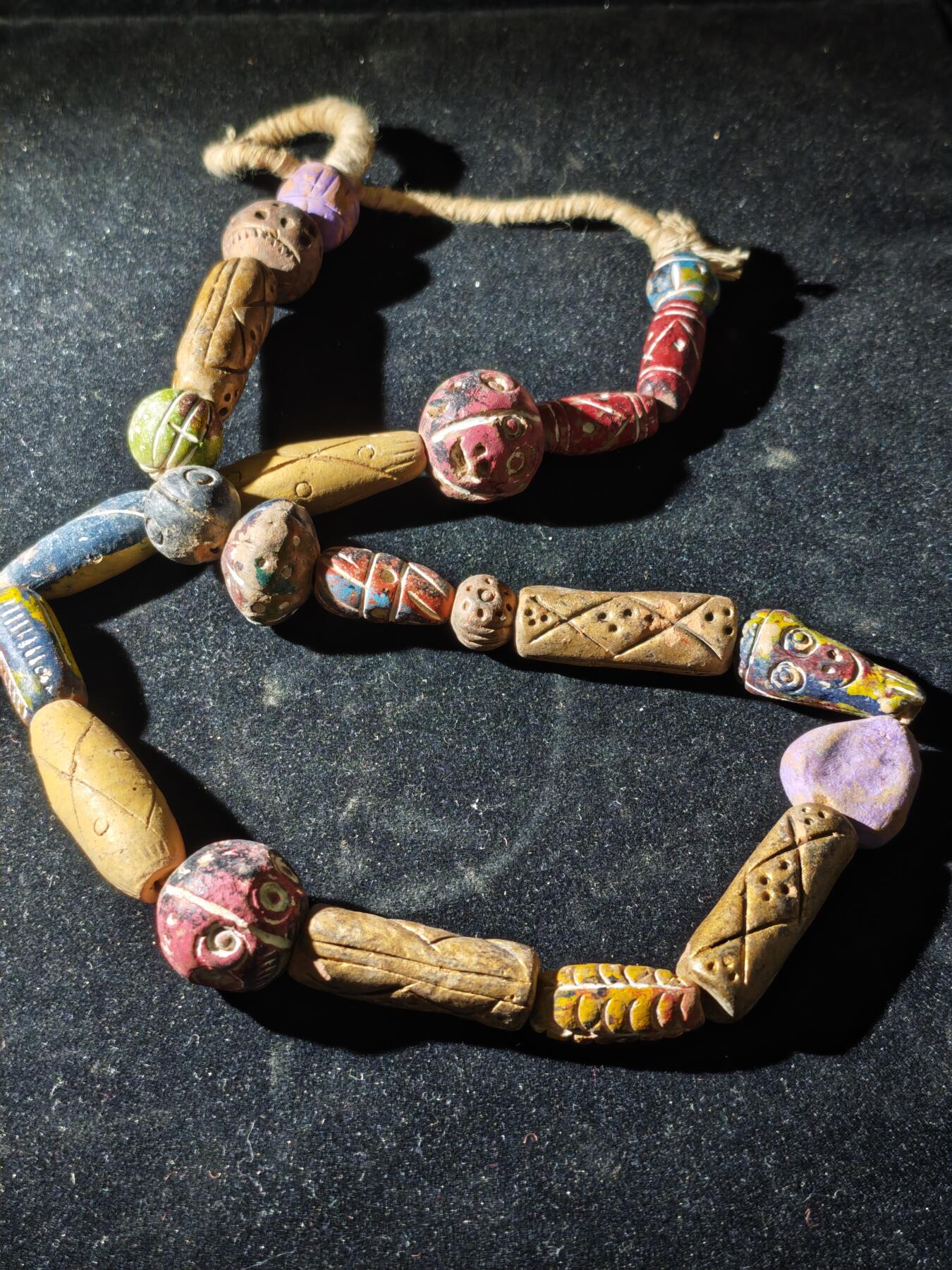 117期新疆红钱粟特钱币丝路钱币专场 回流珠子