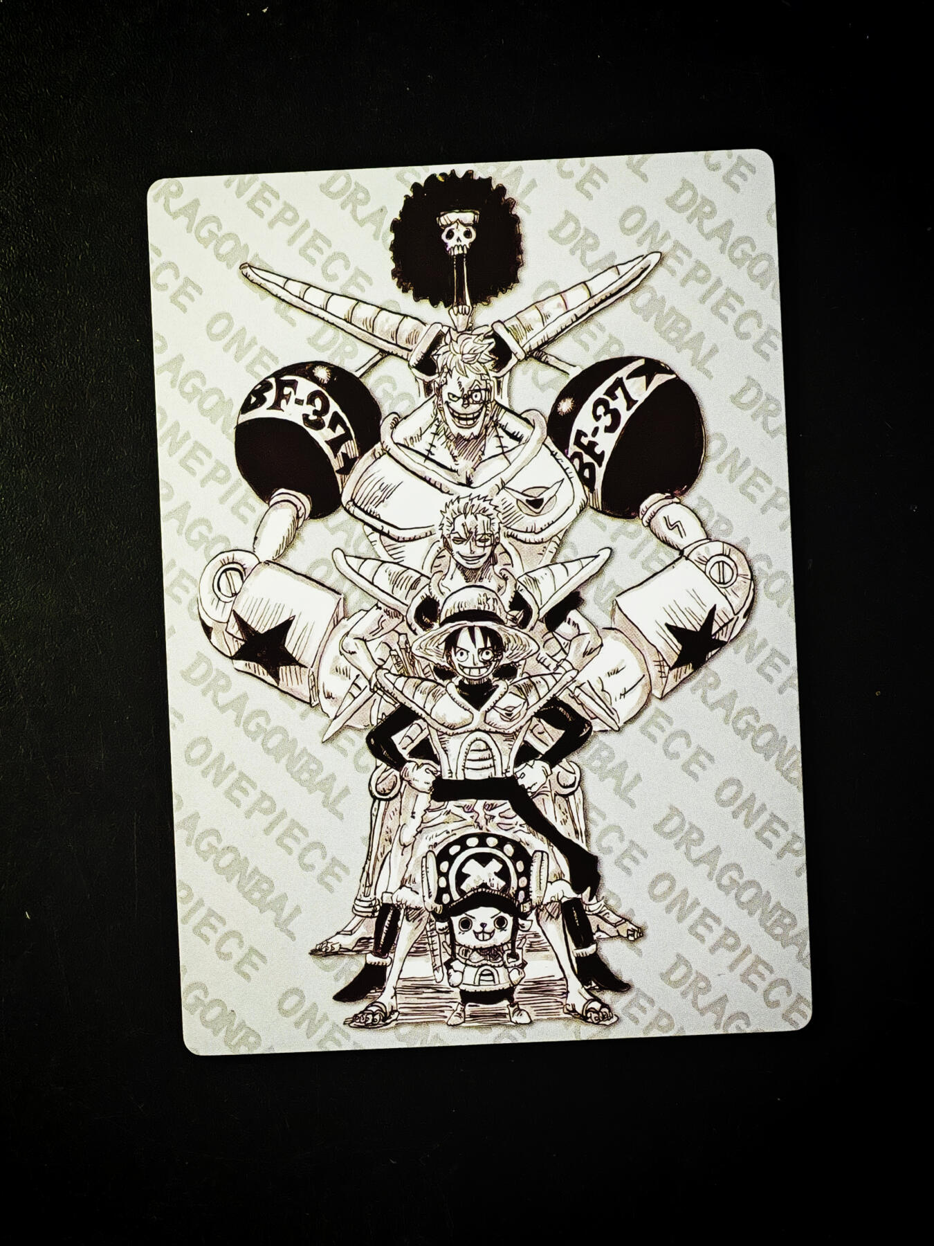 琦卡当当铺～第33期★★好多小漏~马上就结束了快来~支持寄存★★~【9点40结束】扫码加群抽[包邮券]~ 奇点卡牌-漫画封面-路飞-粗闪-1张