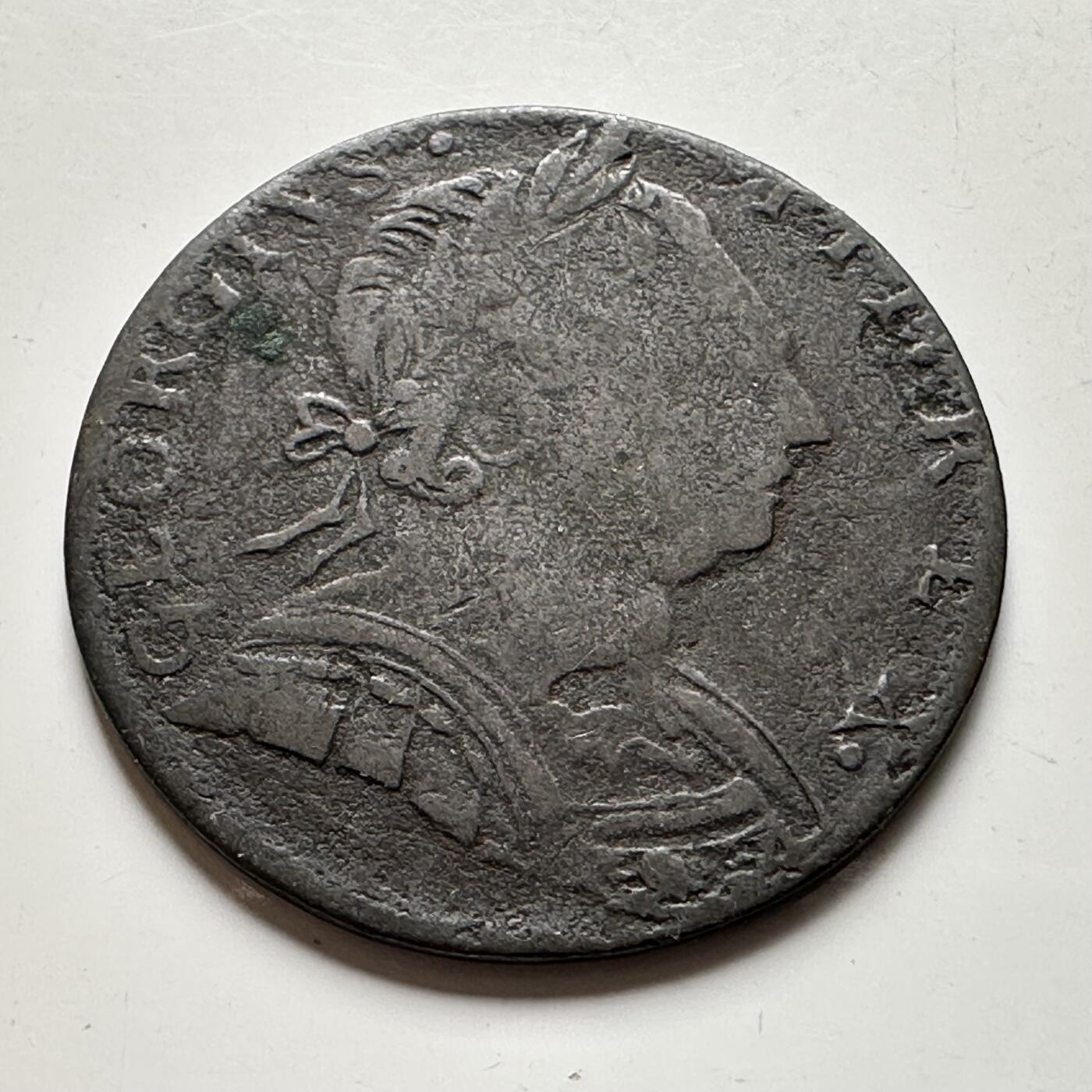 🌹外币初藏🌹🐯2026年第19场 快递已停，正月十五后再发   英国1775年乔治三世1/4便士铜币 4.4克 26.4毫米 