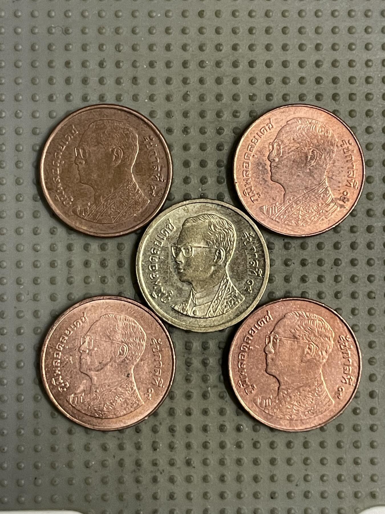 2026年第26场各国散币拍卖（总第176场）年前发货截止到11号 泰国25萨当5枚