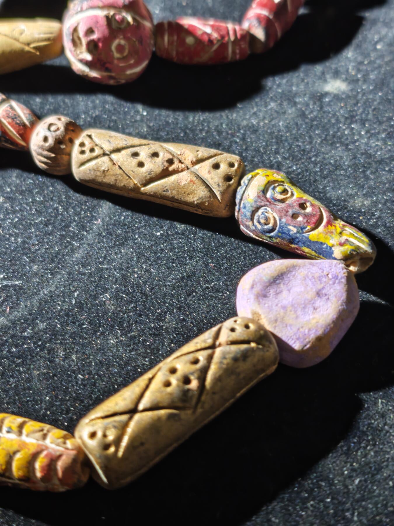 117期新疆红钱粟特钱币丝路钱币专场 回流珠子