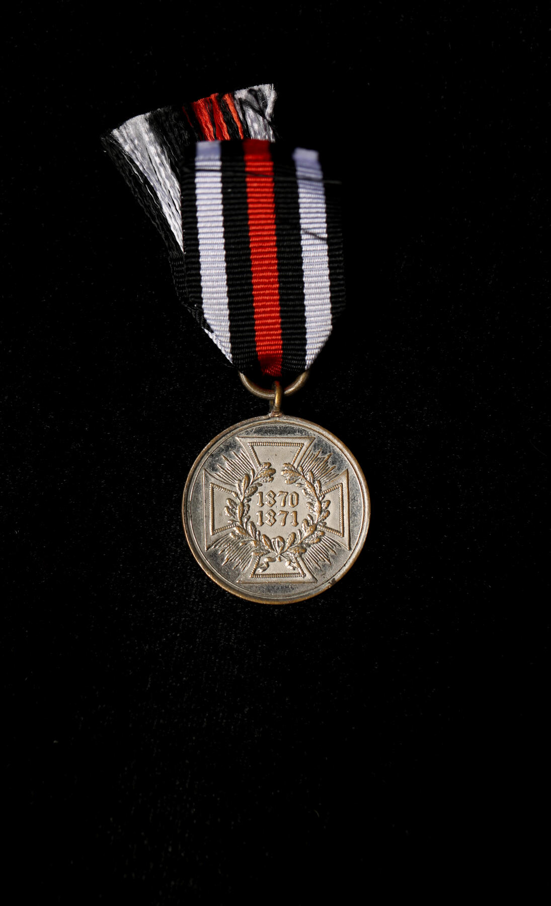 欢庆春节！戎马世界章牌大赏第112期春节大拍  德专场 普法战争奖章 非战斗人员版 绶带复刻还用的战斗版