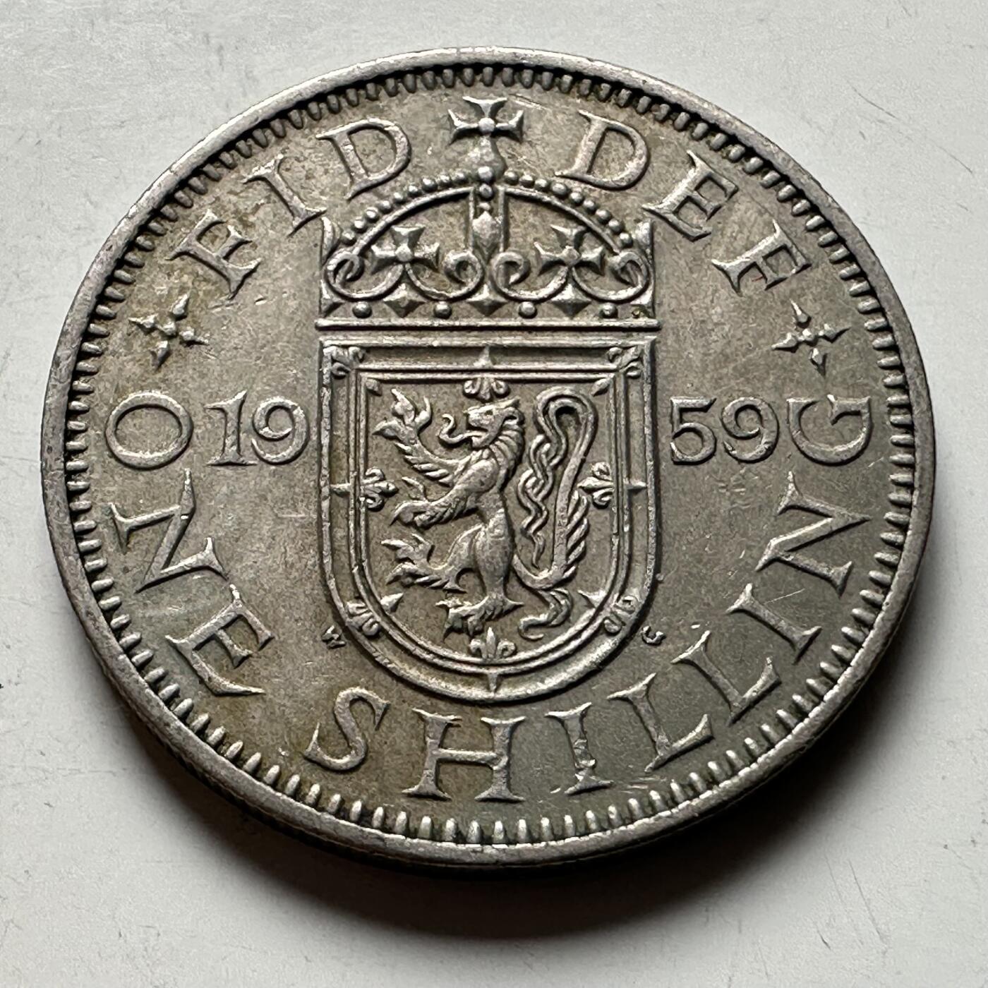 🌹外币初藏🌹🐯2026年第19场 快递已停，正月十五后再发 英国1959年一先令