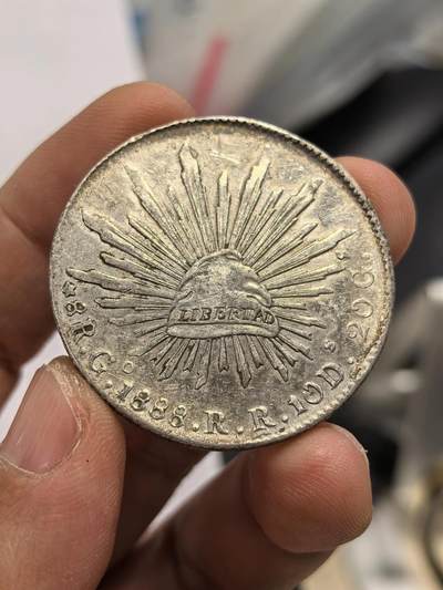 博洋堂蛇年收官专场暨第161期（全场包邮） - 墨西哥1888GO RR版花边鹰洋 好品无戳吉祥年份