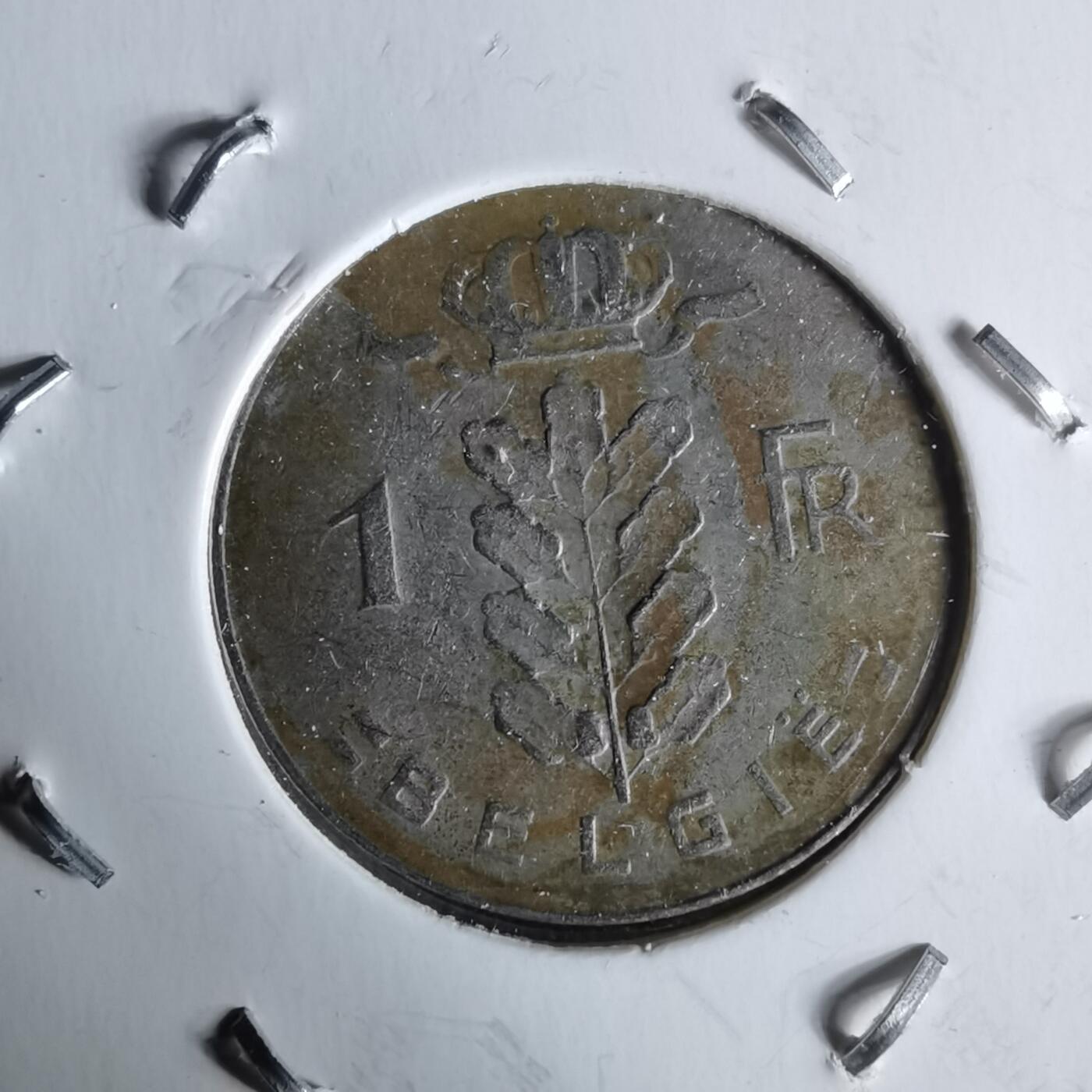 沼泽如烟--第991场 比利时1974年1法郎