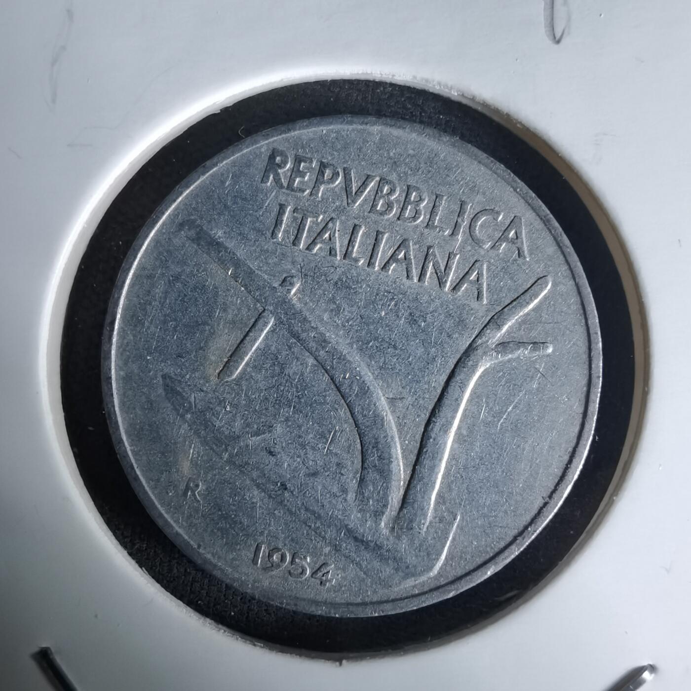 沼泽如烟--第991场 意大利1954年10里拉