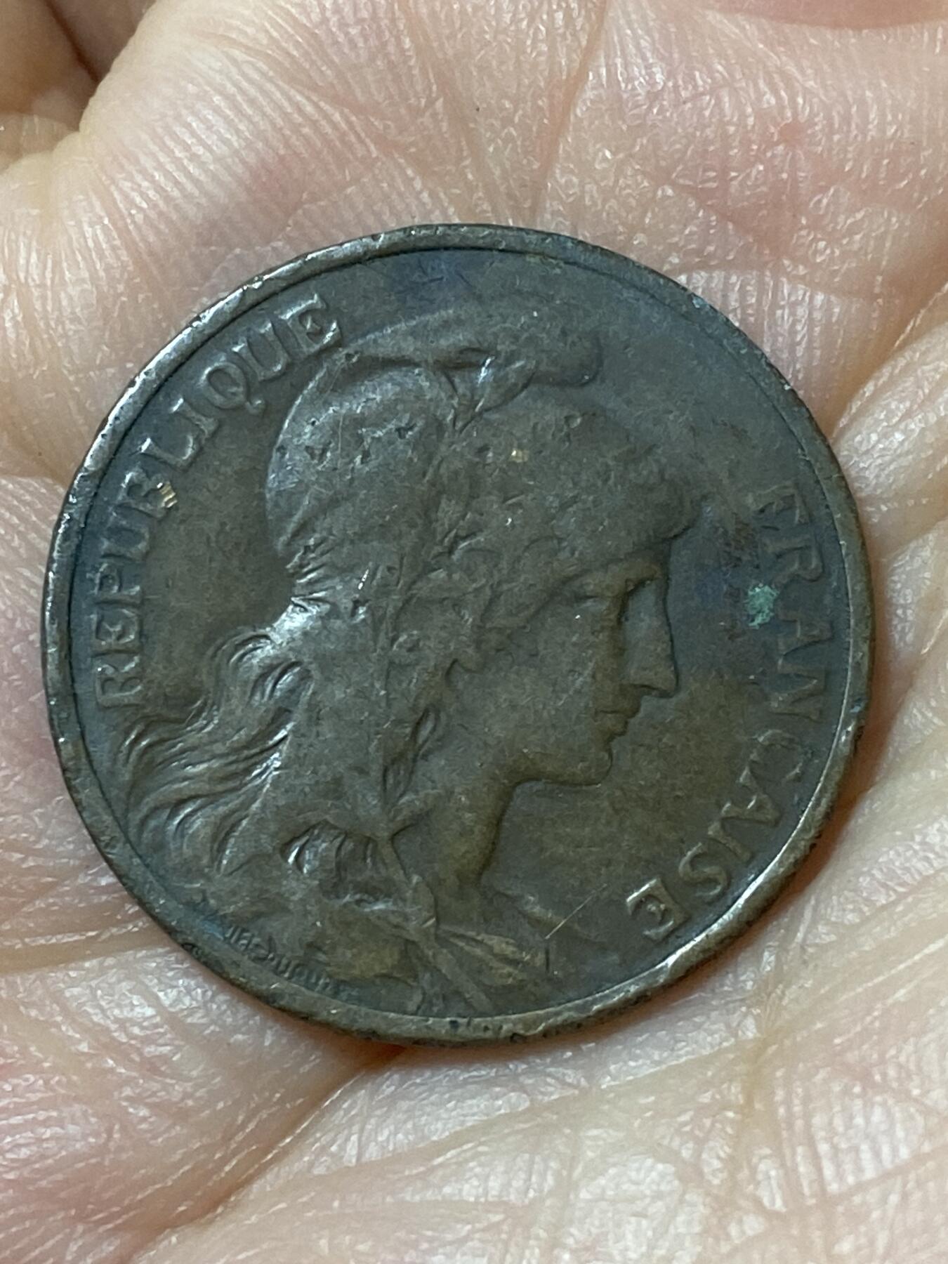 2026年第二十三场(总第一百九十二场）外国好品散币场(年后发货) 法兰西第三共和国1913年5生丁