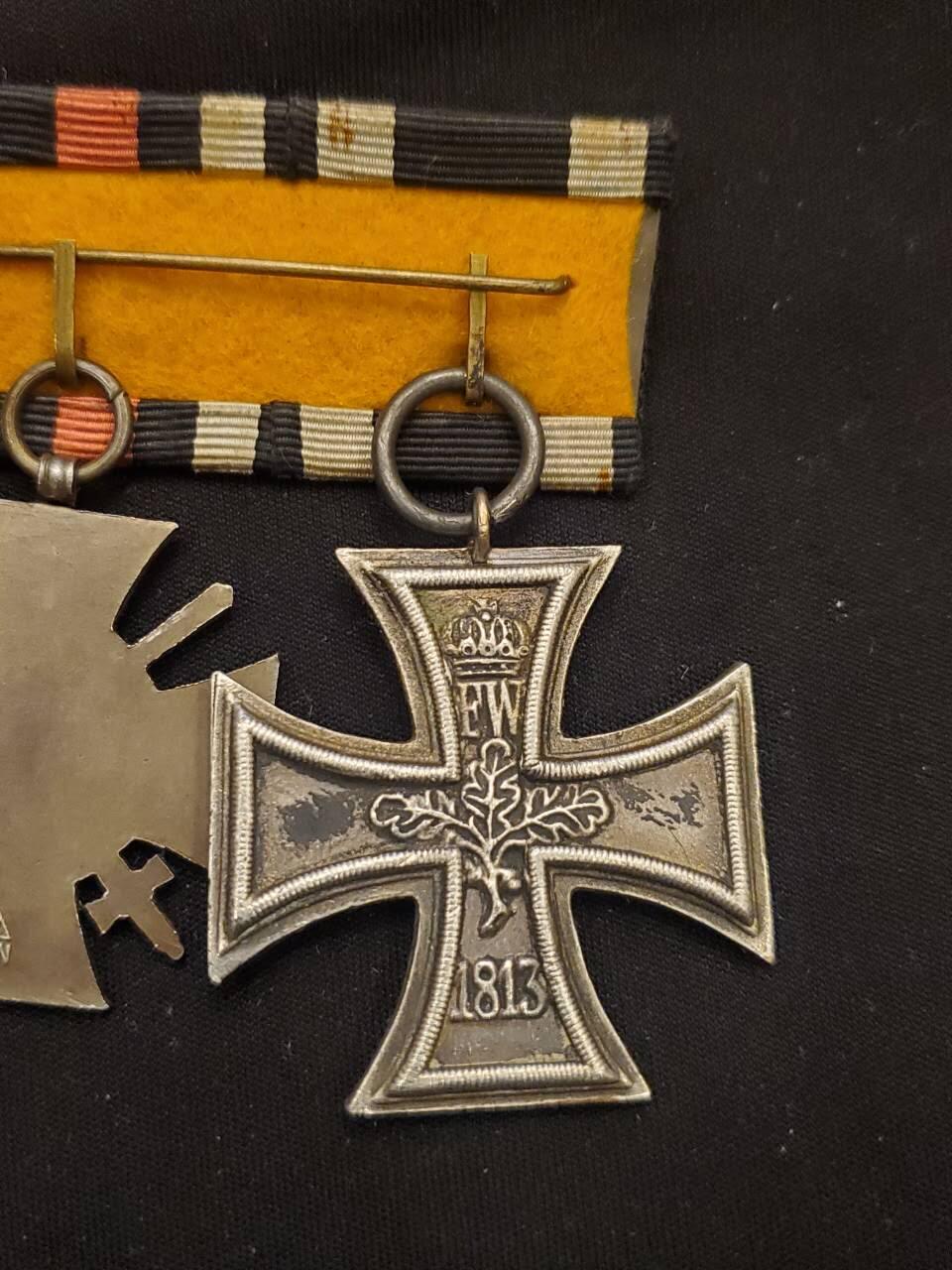 （450件拍品！制服徽章盛宴）罗岚⭐爱藏⭐年前甄选大拍场-店主清仓处理-分享拍场额外现金红包（实体经营） 帝德二级铁十字勋章、兴登堡十字二联排 经典帝德联排 原品 cosplay自藏都非常合适