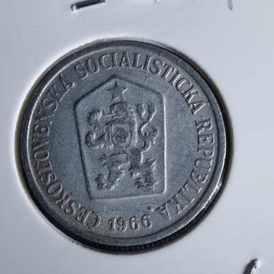 沼泽如烟--第991场 - 捷克斯洛伐克1966年10赫勒