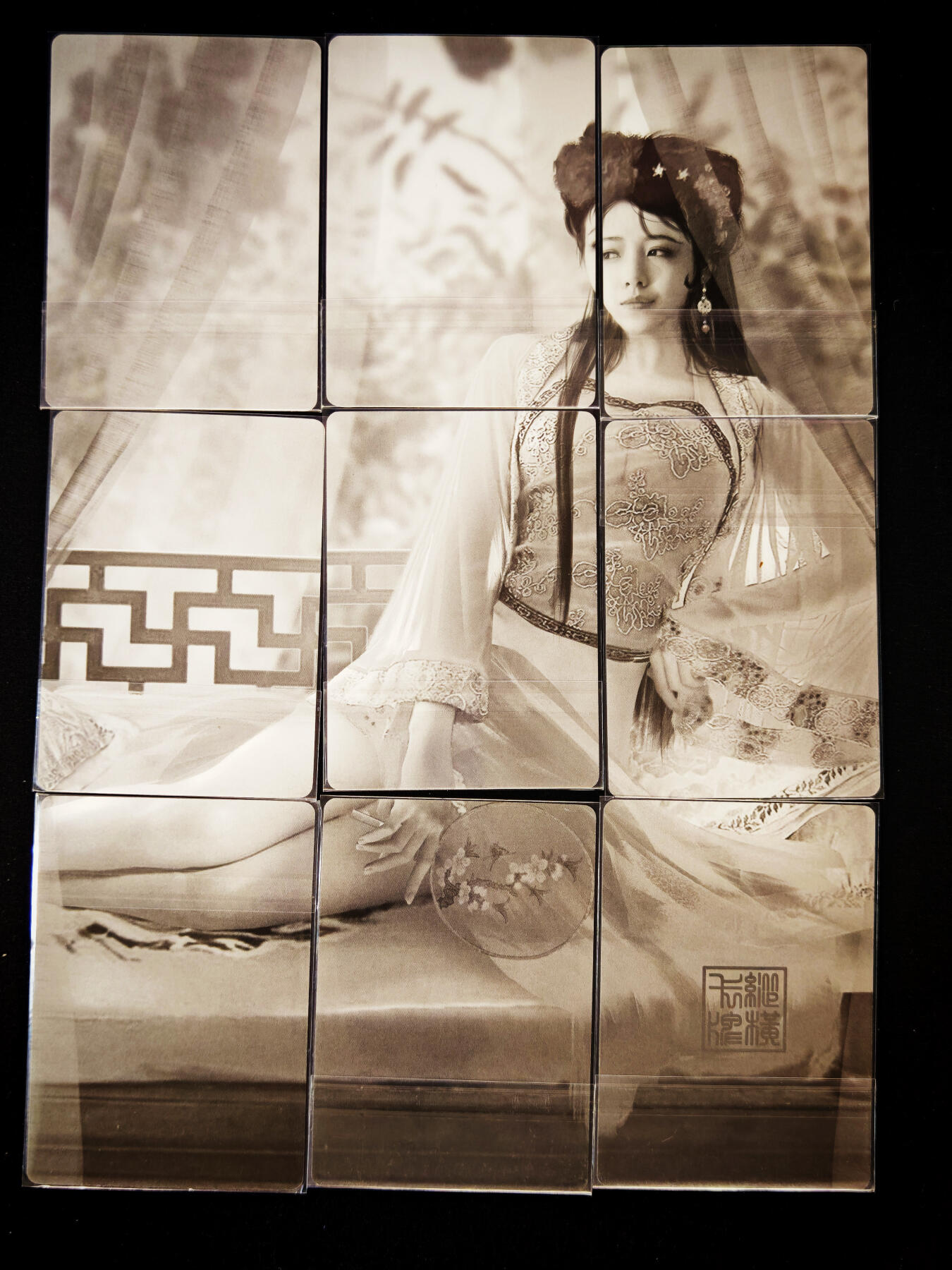 琦卡当当铺～第33期★★好多小漏~马上就结束了快来~支持寄存★★~【9点40结束】扫码加群抽[包邮券]~ 纵横卡牌 潘巧云 9拼 普卡 9张