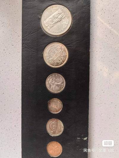 加拿大58年套币合计纯银35克 - 加拿大58年套币合计纯银35克