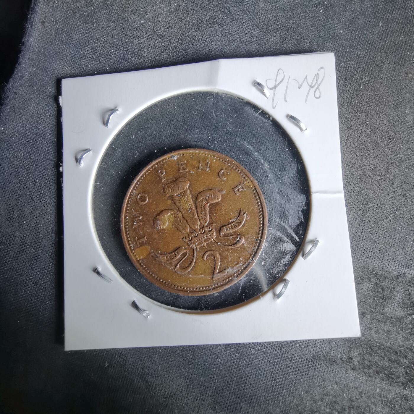 沼泽如烟--第991场 英国1994年2便士