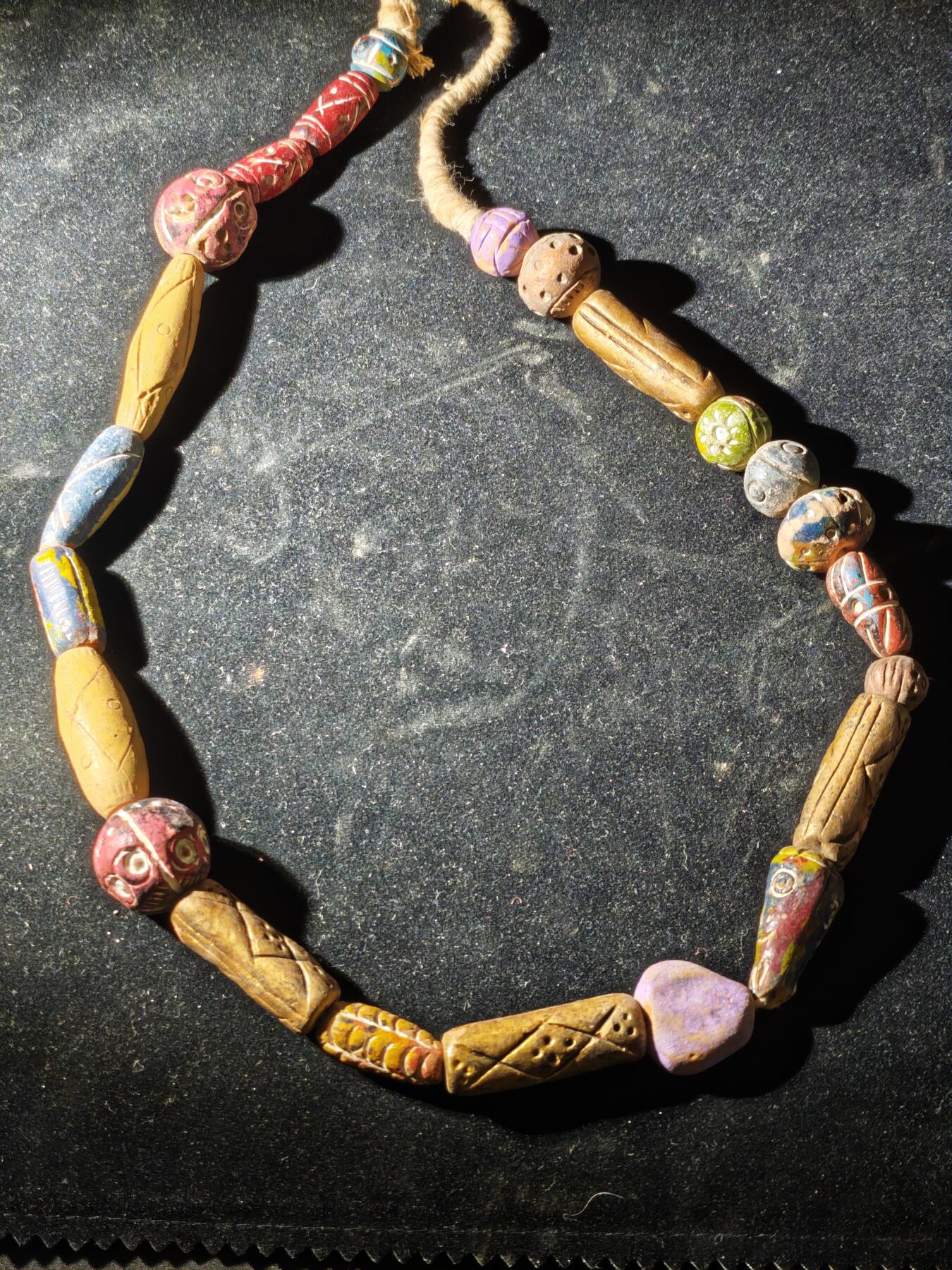 117期新疆红钱粟特钱币丝路钱币专场 回流珠子