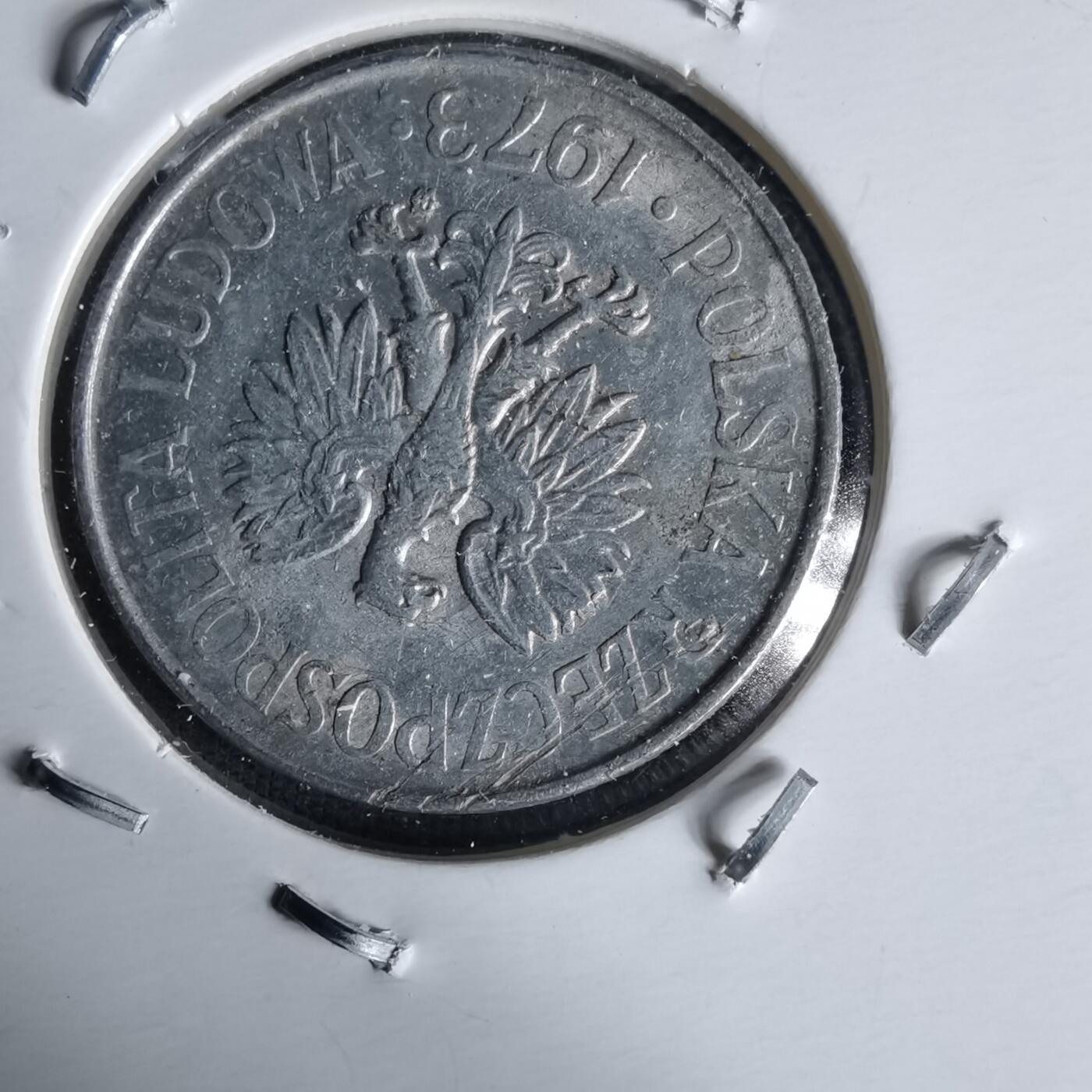 沼泽如烟--第991场 波兰1973年50格罗申