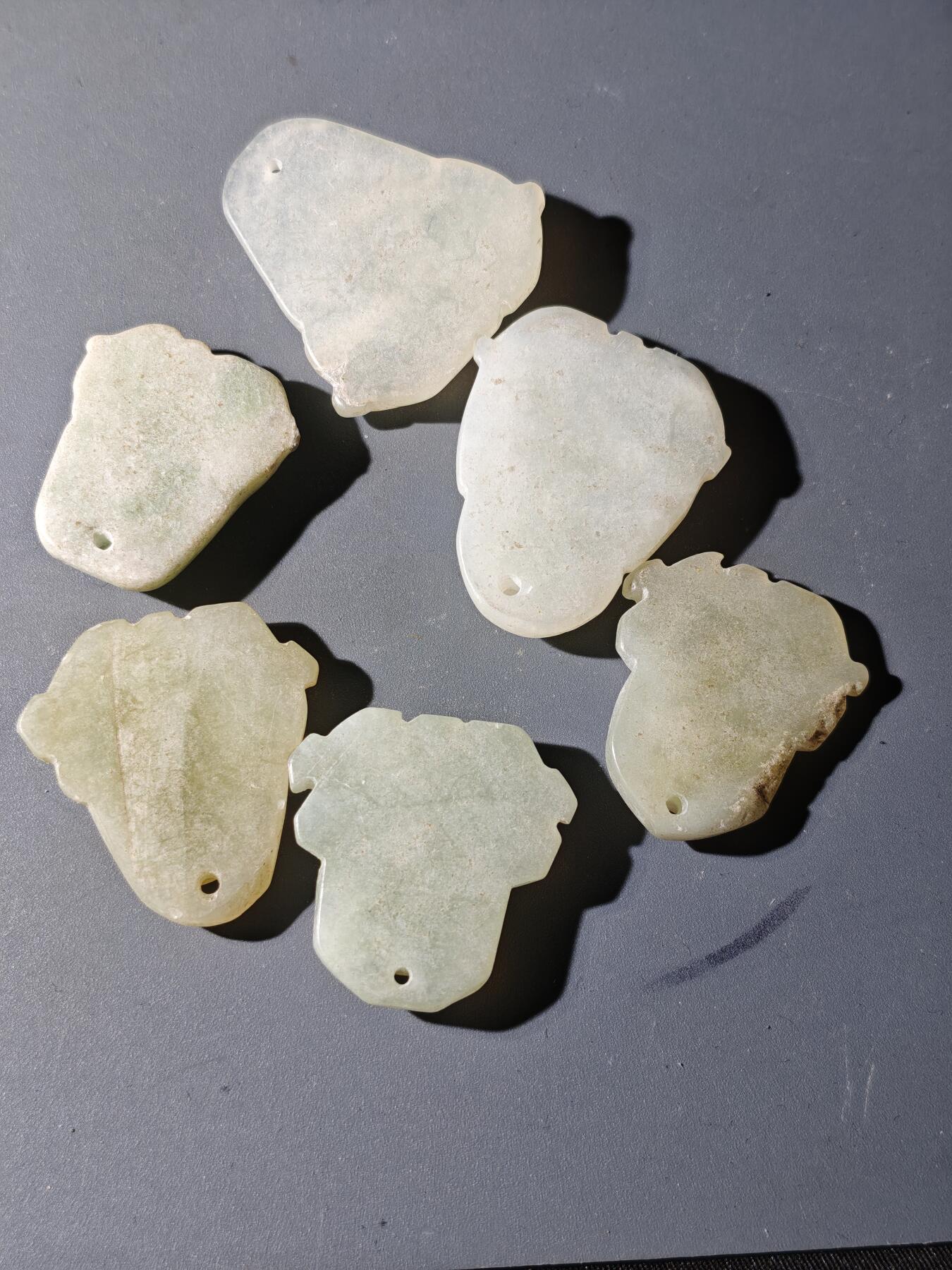 117期新疆红钱粟特钱币丝路钱币专场 4岫玉