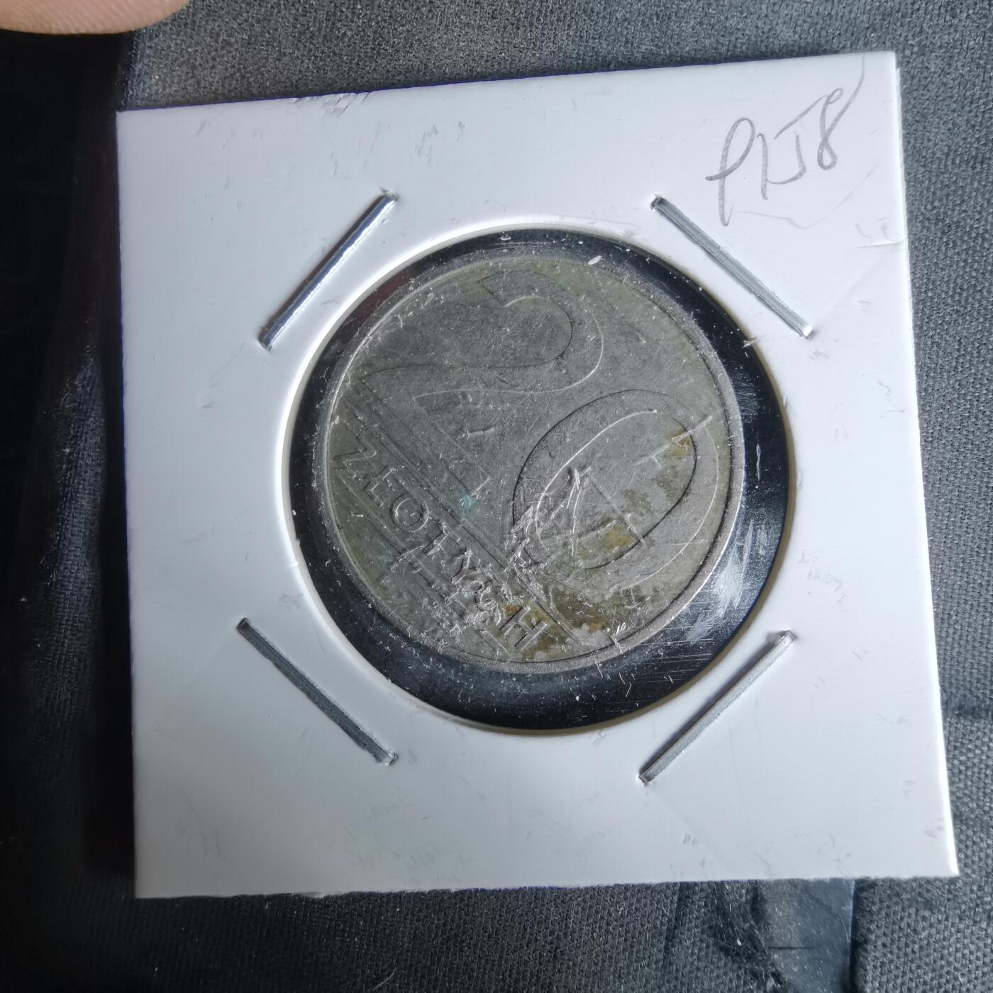 沼泽如烟--第991场 波兰1984年20兹罗提