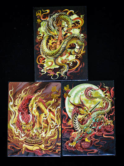 琦卡当当铺～第33期★★好多小漏~马上就结束了快来~支持寄存★★~【9点40结束】扫码加群抽[包邮券]~ - 卡德曼 神话 囚牛 狻猊 睚眦 粗闪 3张