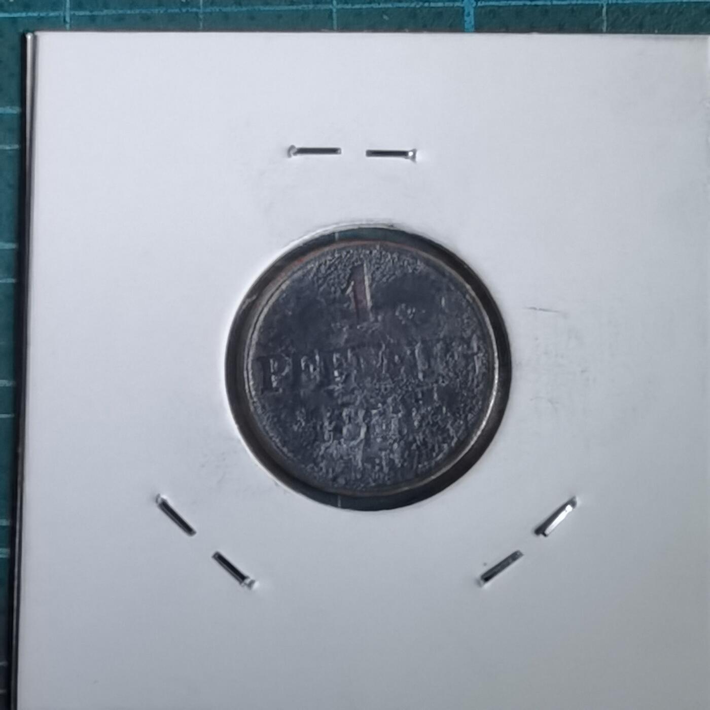 沼泽如烟--第991场 德国1851年1芬尼