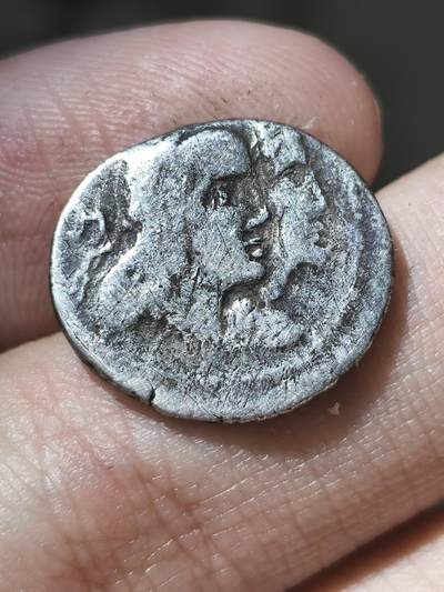 稀有精品！纳巴泰王国-历史名城：佩特拉造币 奥博达斯二世与哈加鲁一世 纳巴泰铭文清晰 写有第16年（公元前15/4年）铭文：纳巴泰人的奥博达斯国王 喜欢佩特拉的不要错过