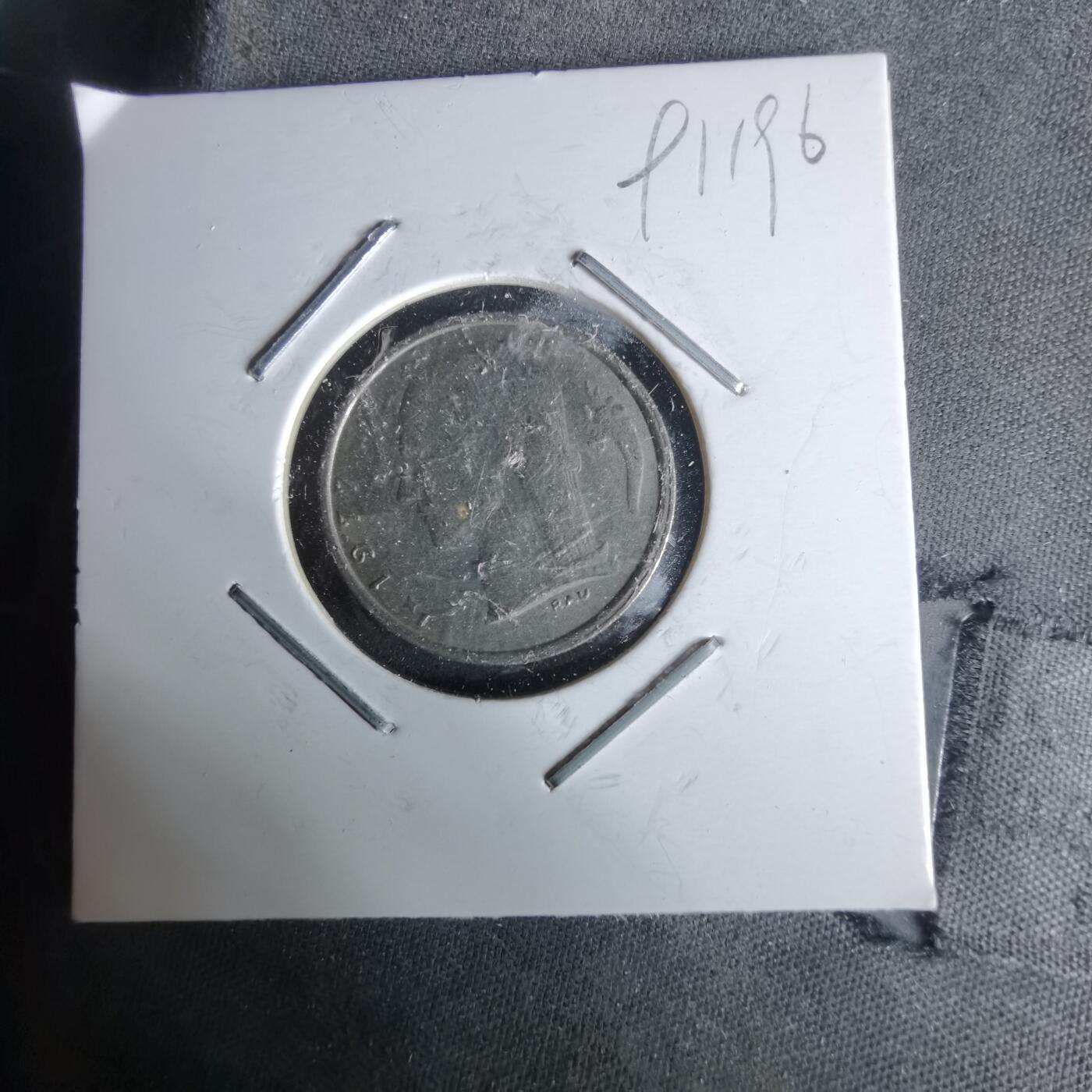 沼泽如烟--第991场 比利时1977年1法郎