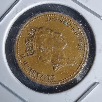 沼泽如烟--第991场 - 英国1986年1便士