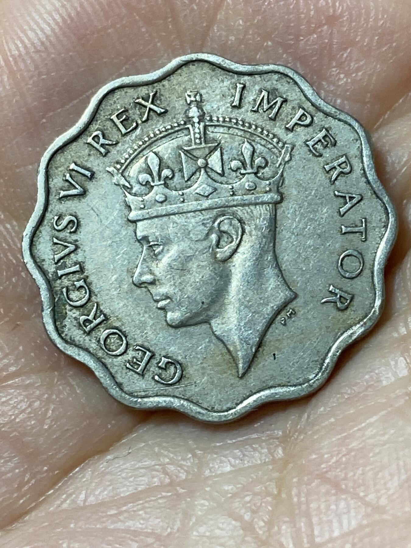 2026年第二十三场(总第一百九十二场）外国好品散币场(年后发货) 英属塞浦路斯1938单年份1皮阿斯特(乔治六世第一版)