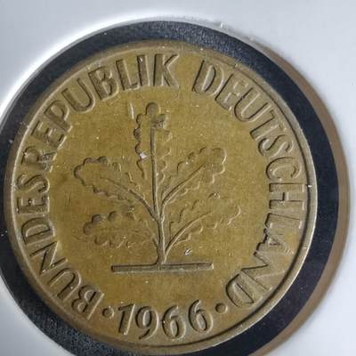 沼泽如烟--第991场 - 德国1966年10芬尼