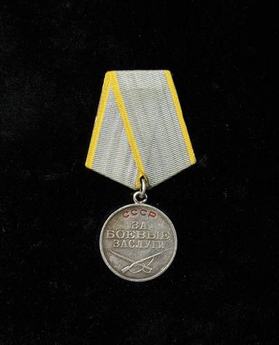 欢庆春节！戎马世界章牌大赏第111期春节大拍 - 苏联战功奖章，号段2215745，授予驻波兰女护士