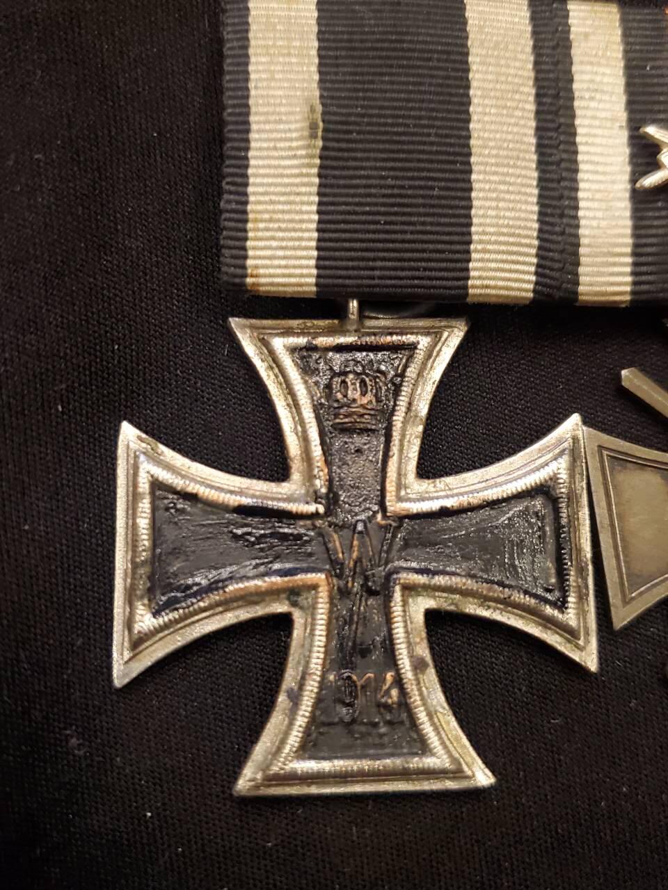 （450件拍品！制服徽章盛宴）罗岚⭐爱藏⭐年前甄选大拍场-店主清仓处理-分享拍场额外现金红包（实体经营） 帝德二级铁十字勋章、兴登堡十字二联排 经典帝德联排 原品 cosplay自藏都非常合适
