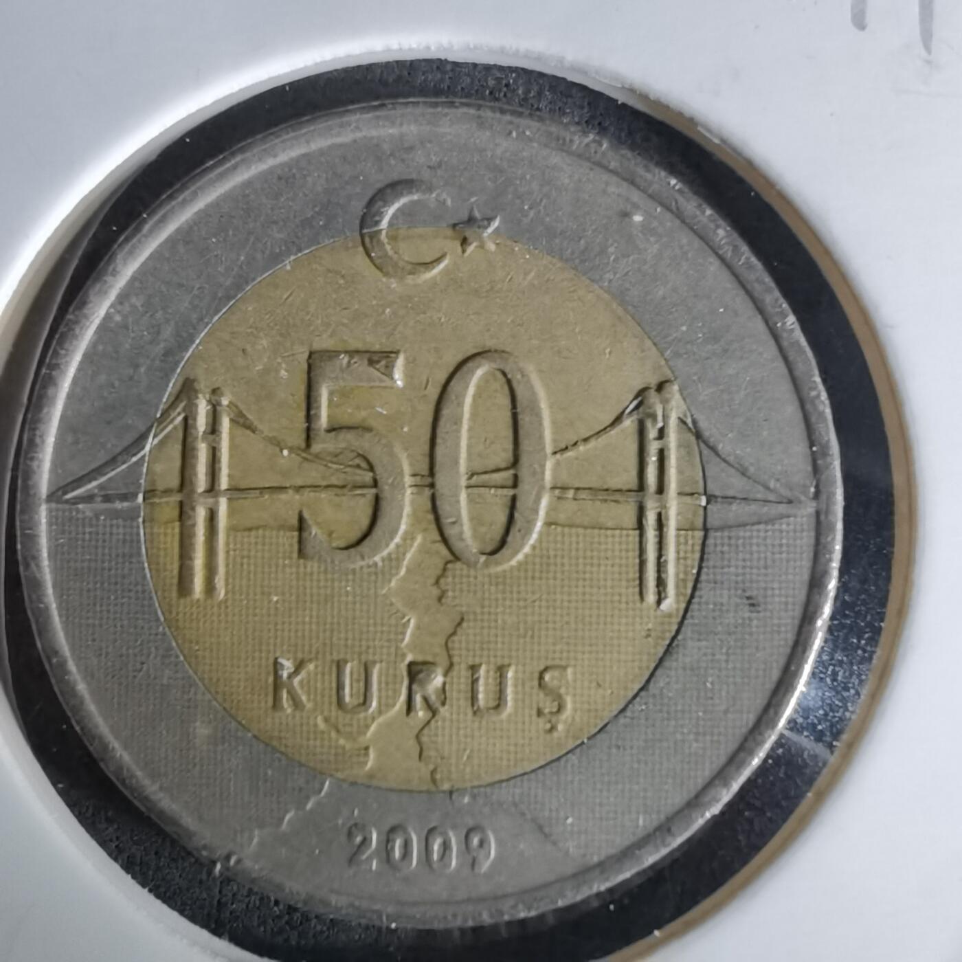 沼泽如烟--第991场 土耳其2009年50库鲁