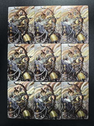 天玑星卡拍第171期《2.12周四截拍年前最后一场》持续收拍收评中 满赠卡需备注 - 琅琊卡藏 五虎上将 画的N次方 黄忠 浮雕折光 九张