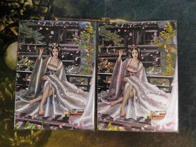 周四第100期阳大大卡牌拍卖第100期（持续收拍品，周六晚上九点截拍，进群福利早知道） - 【双联】卡德曼 武韵红颜 三国演义 兰心 诸葛婉 原色+异色 折光粗闪