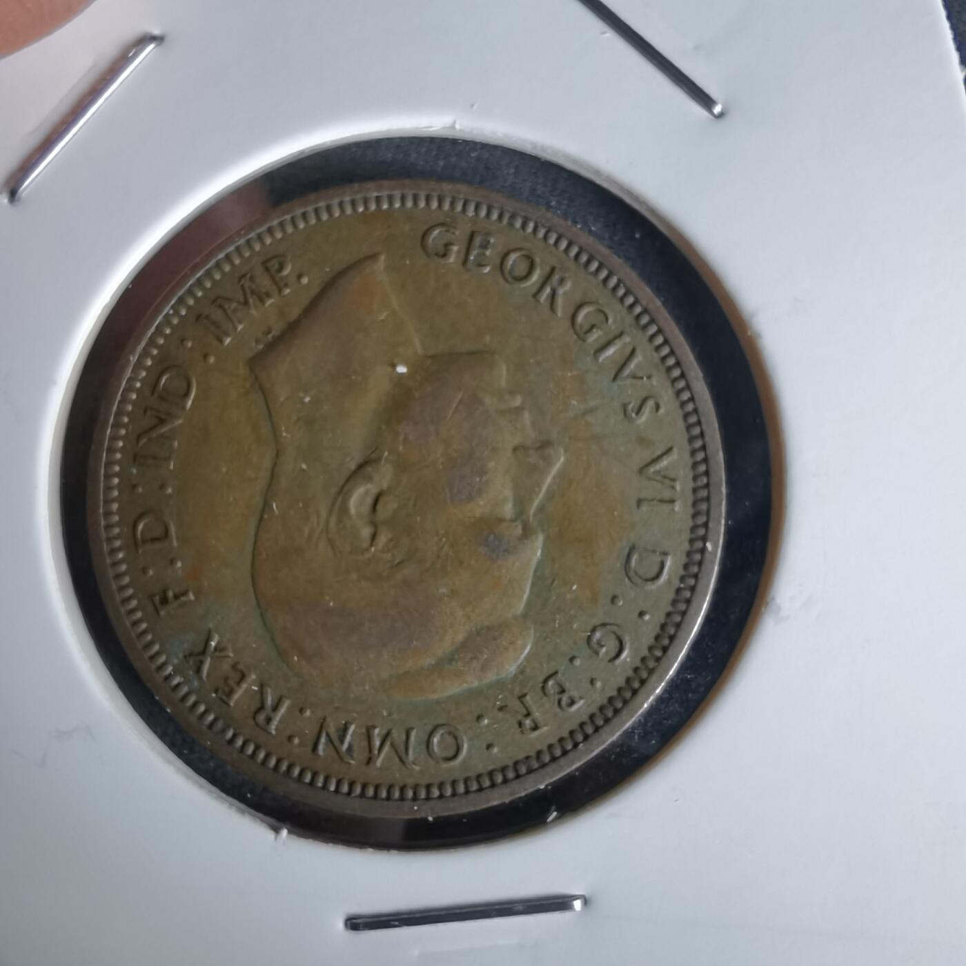 沼泽如烟--第991场 英国1940年半便士